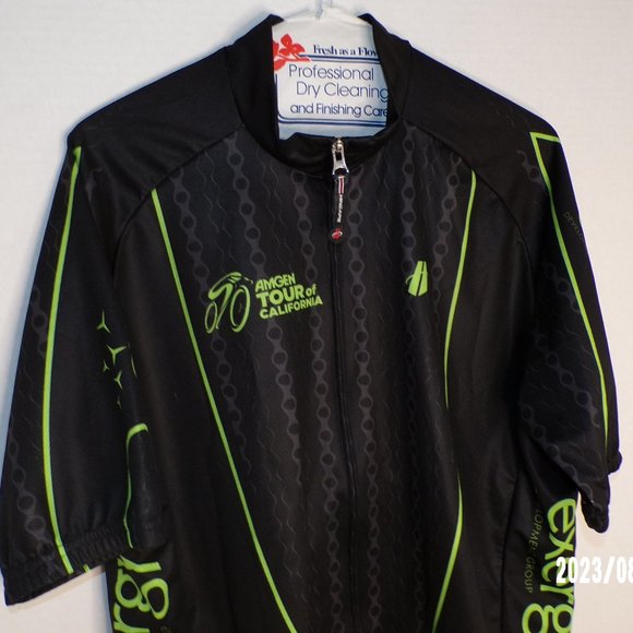 HINCAPIE MEN'S FULL ZIPPERED TOUR OF CALIFORNIA BICYCLE RACING JERSEY SIZE 2XL - Picture 2 of 13